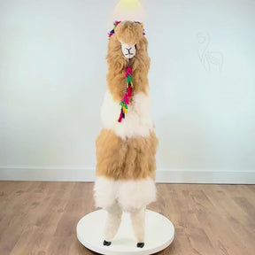 XXL-Alpaka-Spielzeug – Stofftier – Lebensgroß – Stressabbau