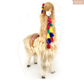 XXL Alpaca Toy - Stuffed Animal - Life-size - Stress Relief