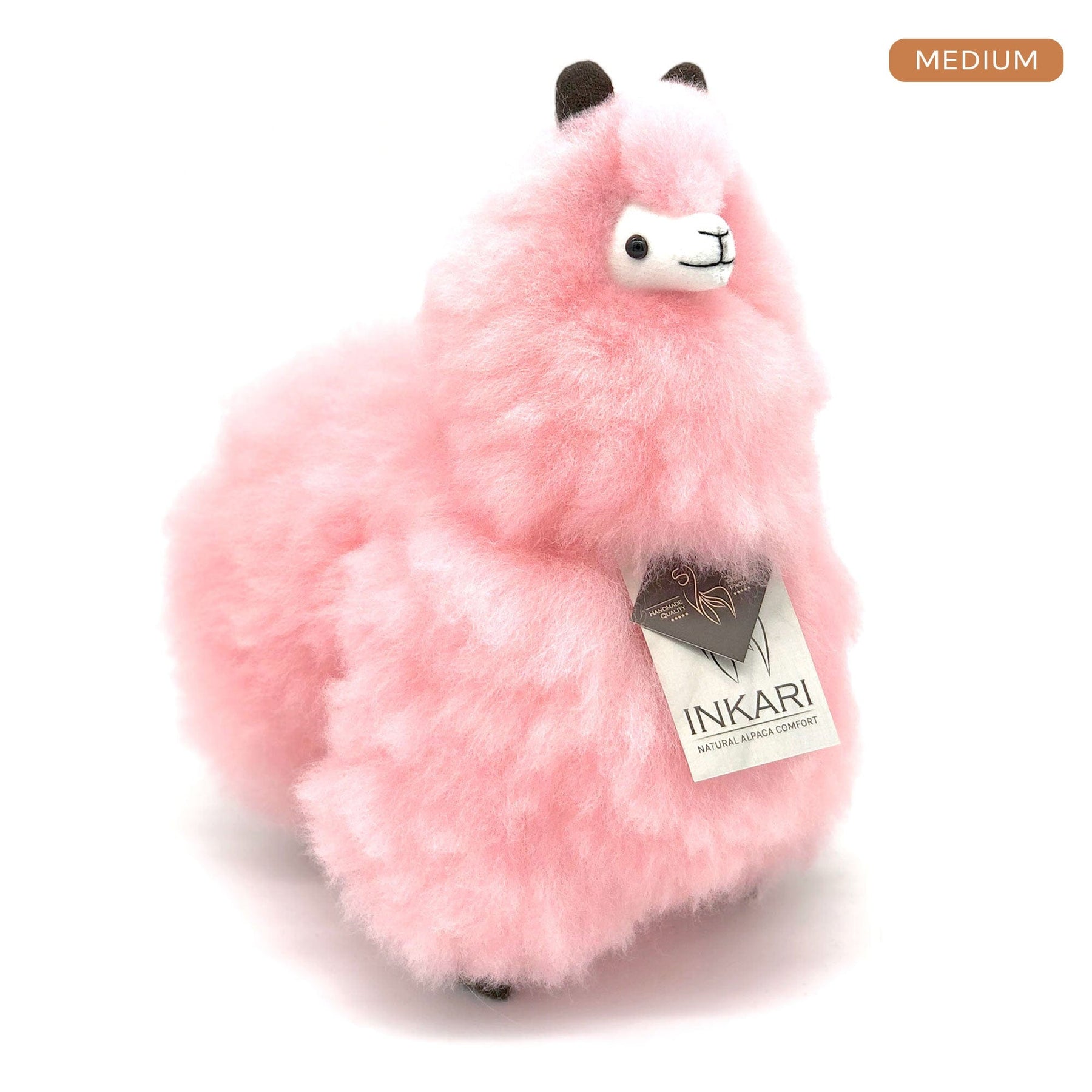 Cotton Candy - Medium Alpaca Toy (32cm) - Limited Edition