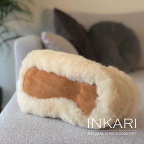 Suave - Alpaca Slippers - Blond - alpaca wool - alpaca products & gifts - handmade - fairtrade gifts - by Inkari