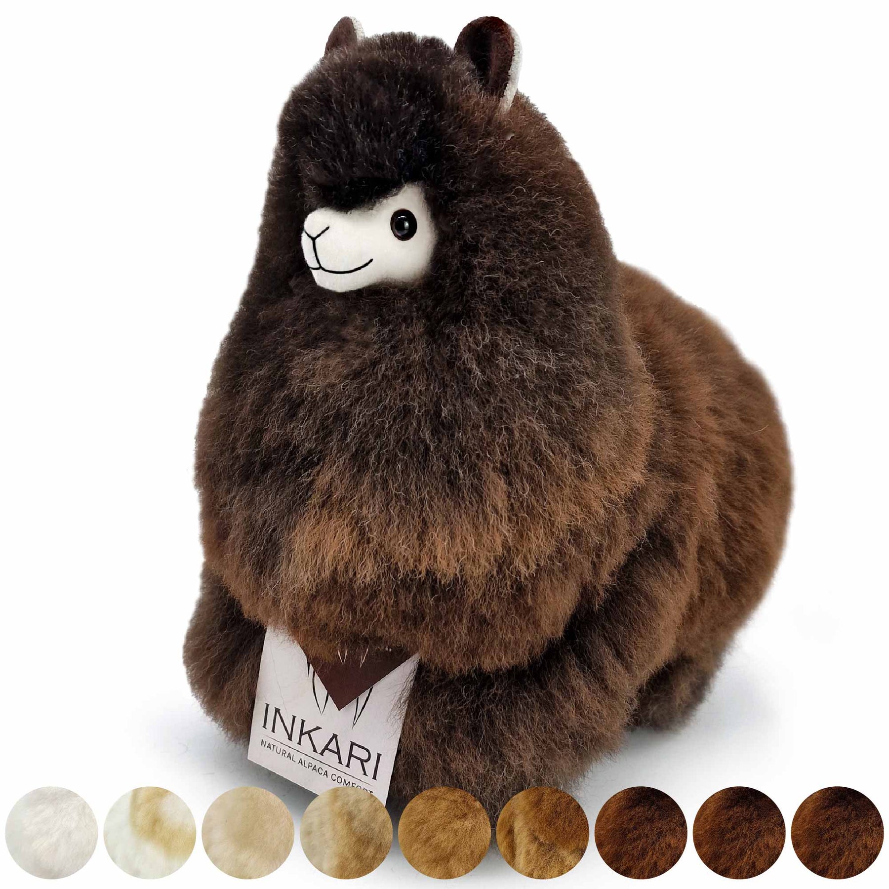 Naturals - Small (23cm) - Alpaca Stuffed Animal