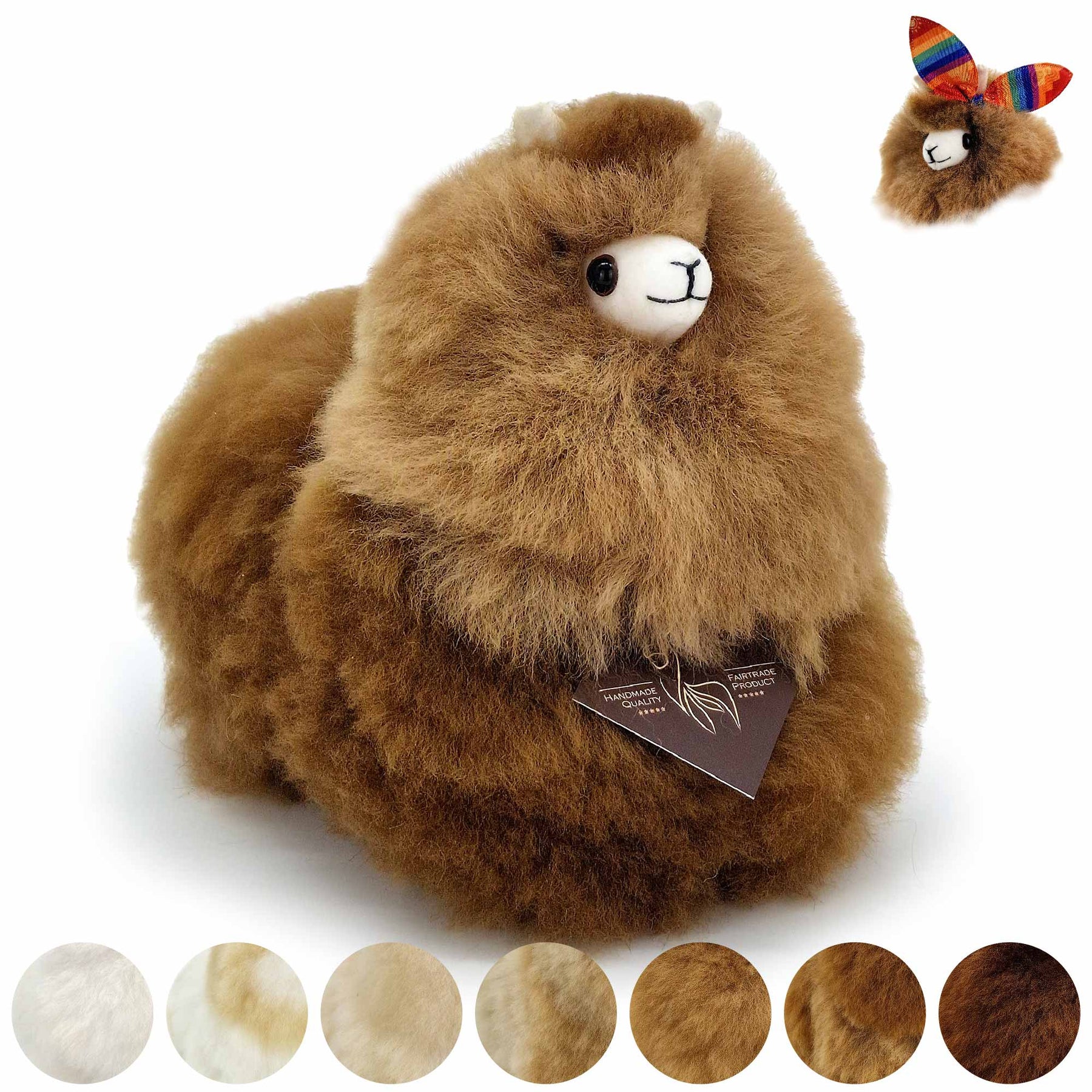 Naturals - Mini (15cm) - Alpaca Stuffed Animal