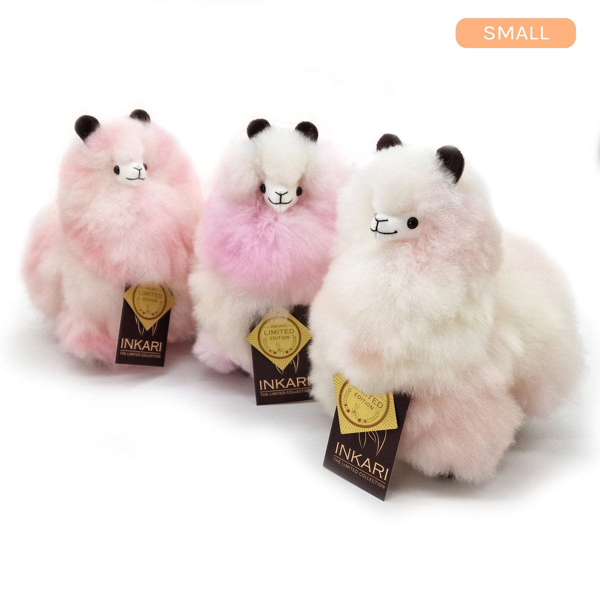 Cotton Candy Cloud - Small Alpaca Toy (23cm) - Limited Edition