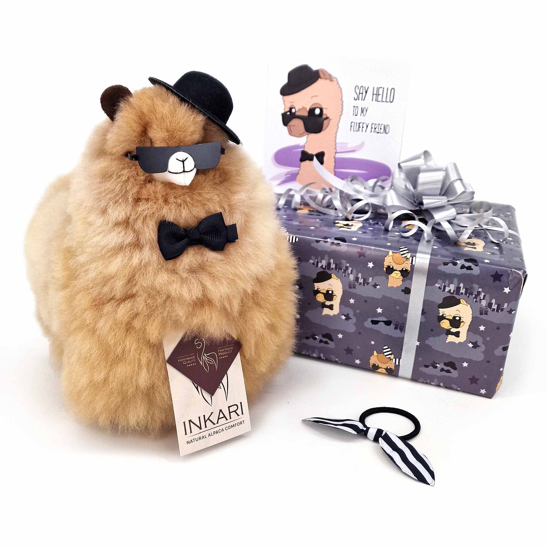 Fluff-Box – Cool – kleines Alpaka-Spielzeug