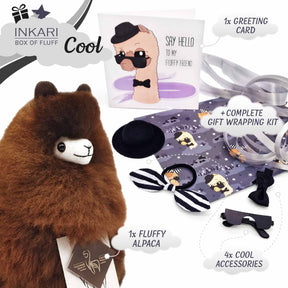 Box of Fluff - Cool - Small Alpaca Toy