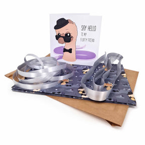 Caja de pelusa - Kit para envolver regalos de bricolaje
