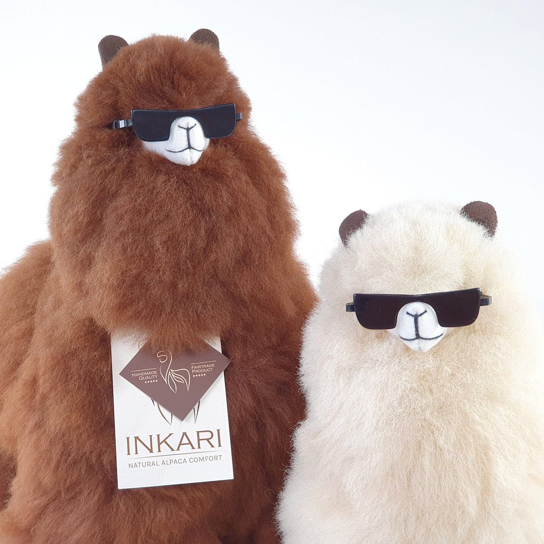 Cool Alpaca Sunglasses - Small & Medium Alpacas - alpaca wool - alpaca products & gifts - handmade - fairtrade gifts - by Inkari