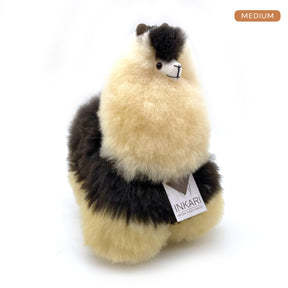 Baristas - Moyen (32 cm) - Animal en peluche alpaga