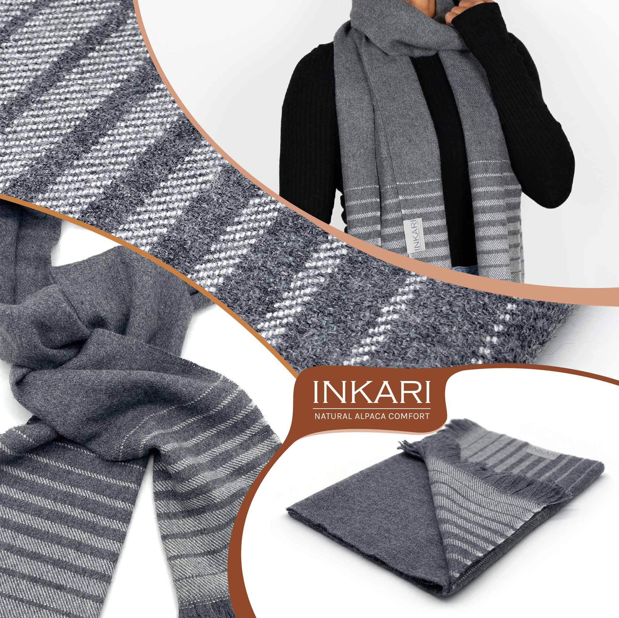 Alpaca Scarves - Nazca