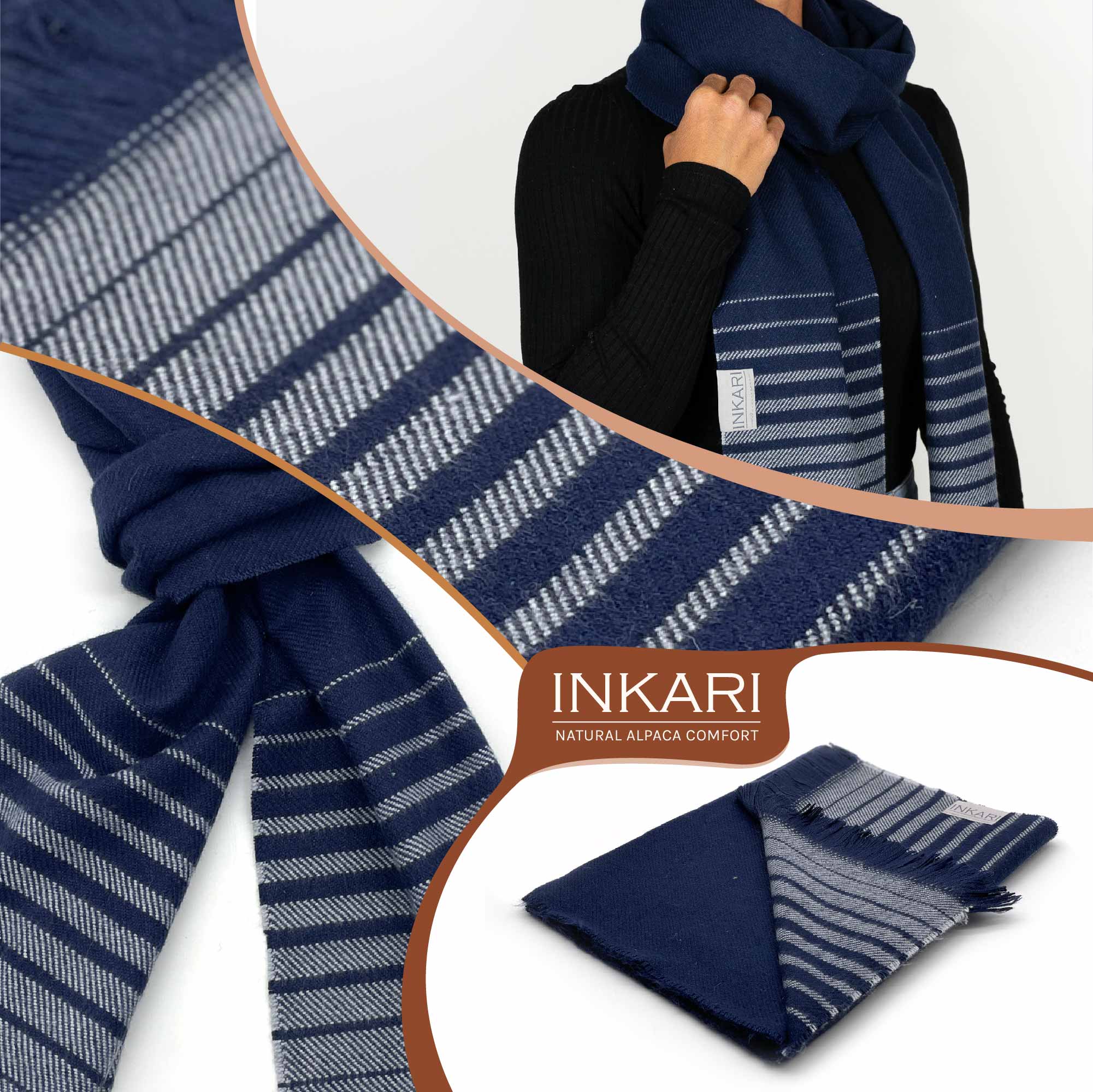 Alpaca Scarves - Nazca