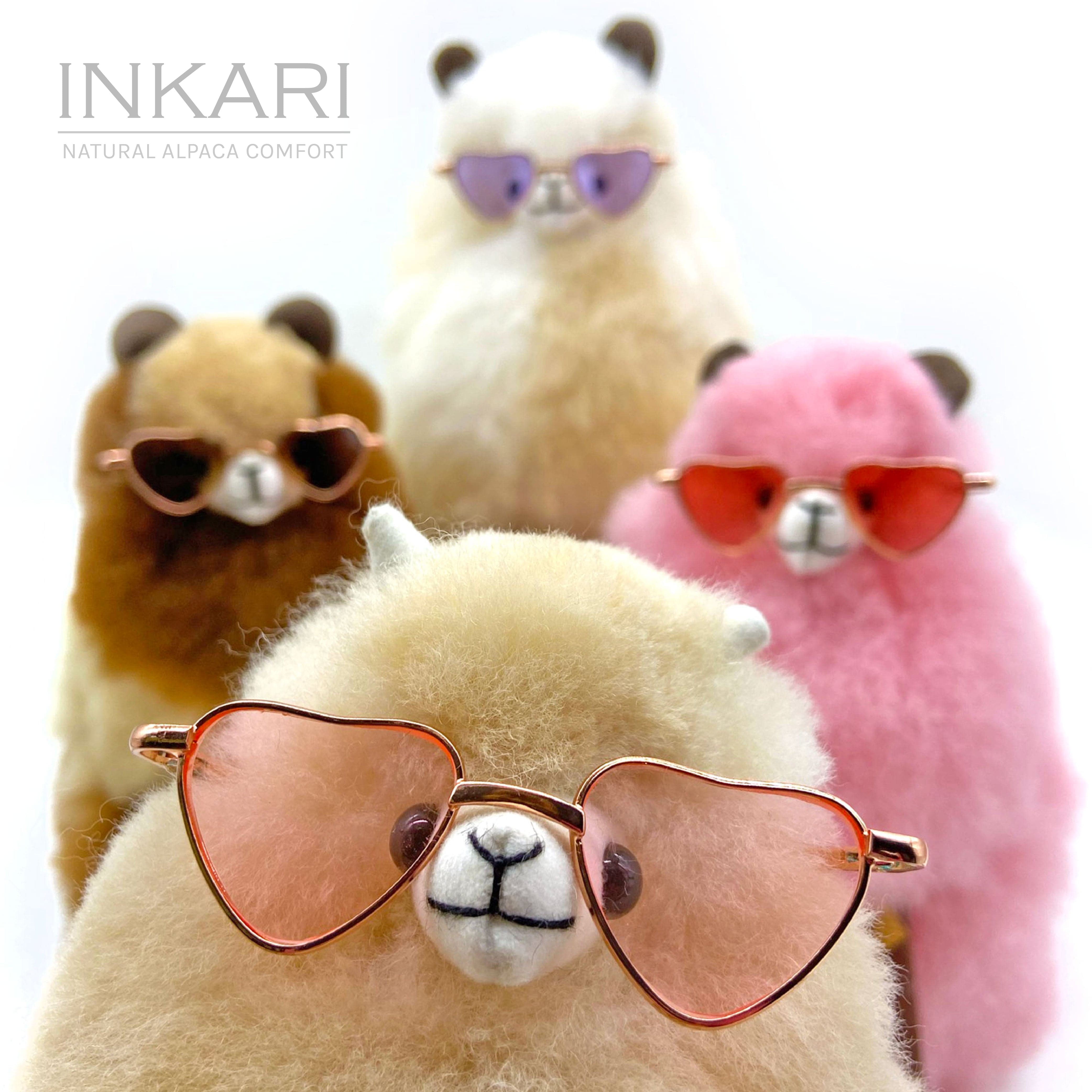 Alpaca Glasses - Hearts