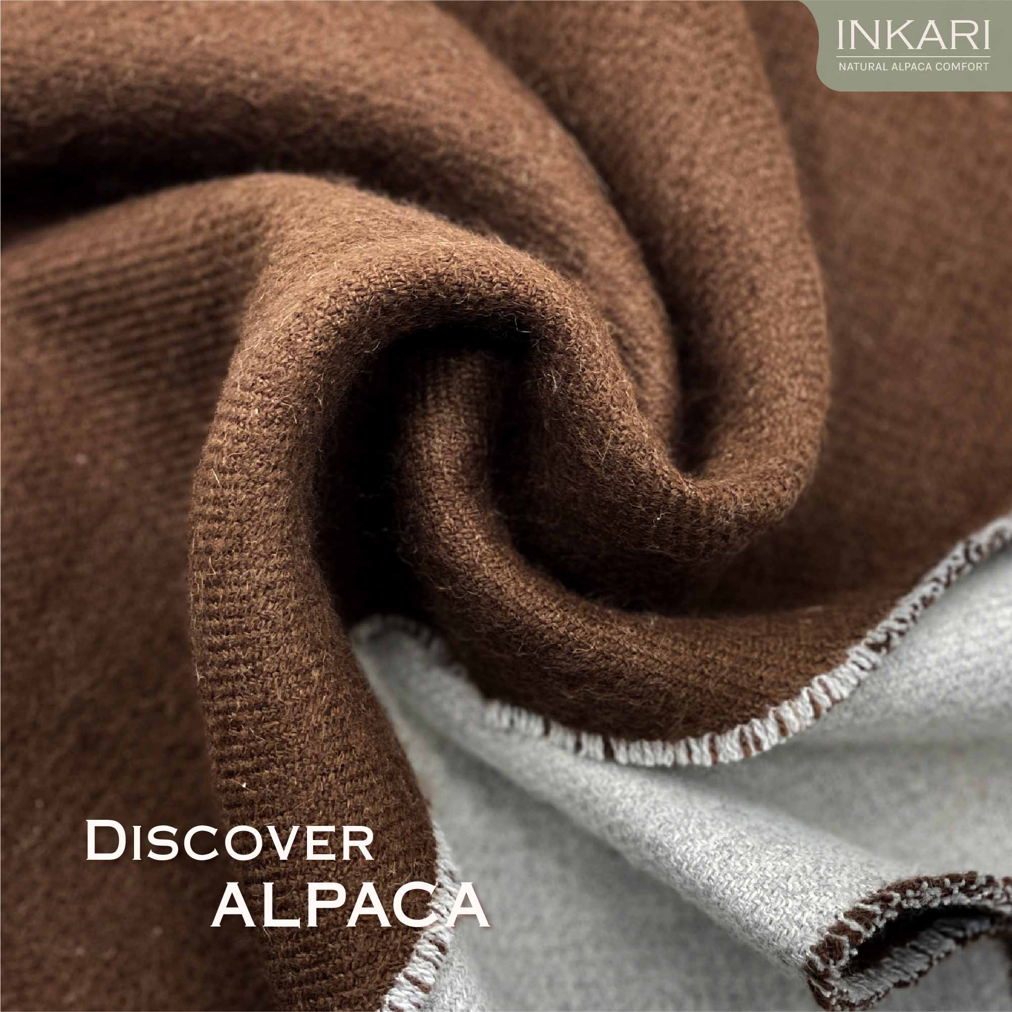 Alpaca Scarves - Double Face