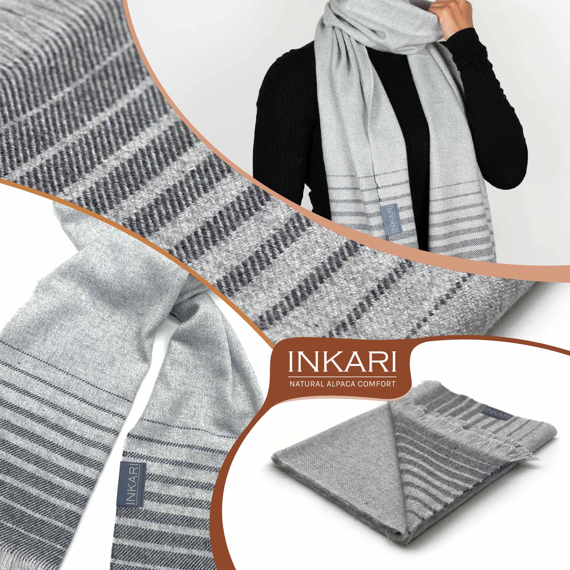 Alpaca Scarves - Nazca