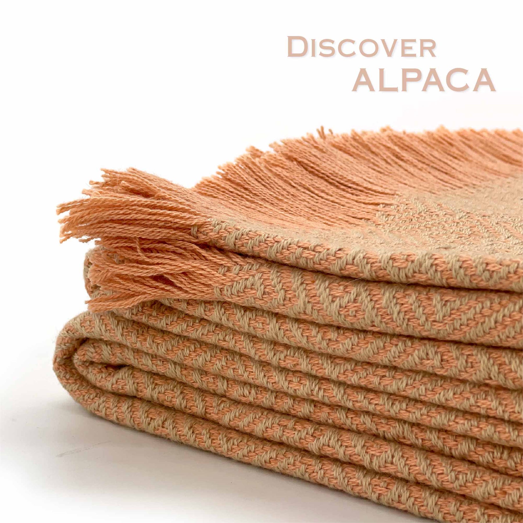Alpacawollen plaids - Inca