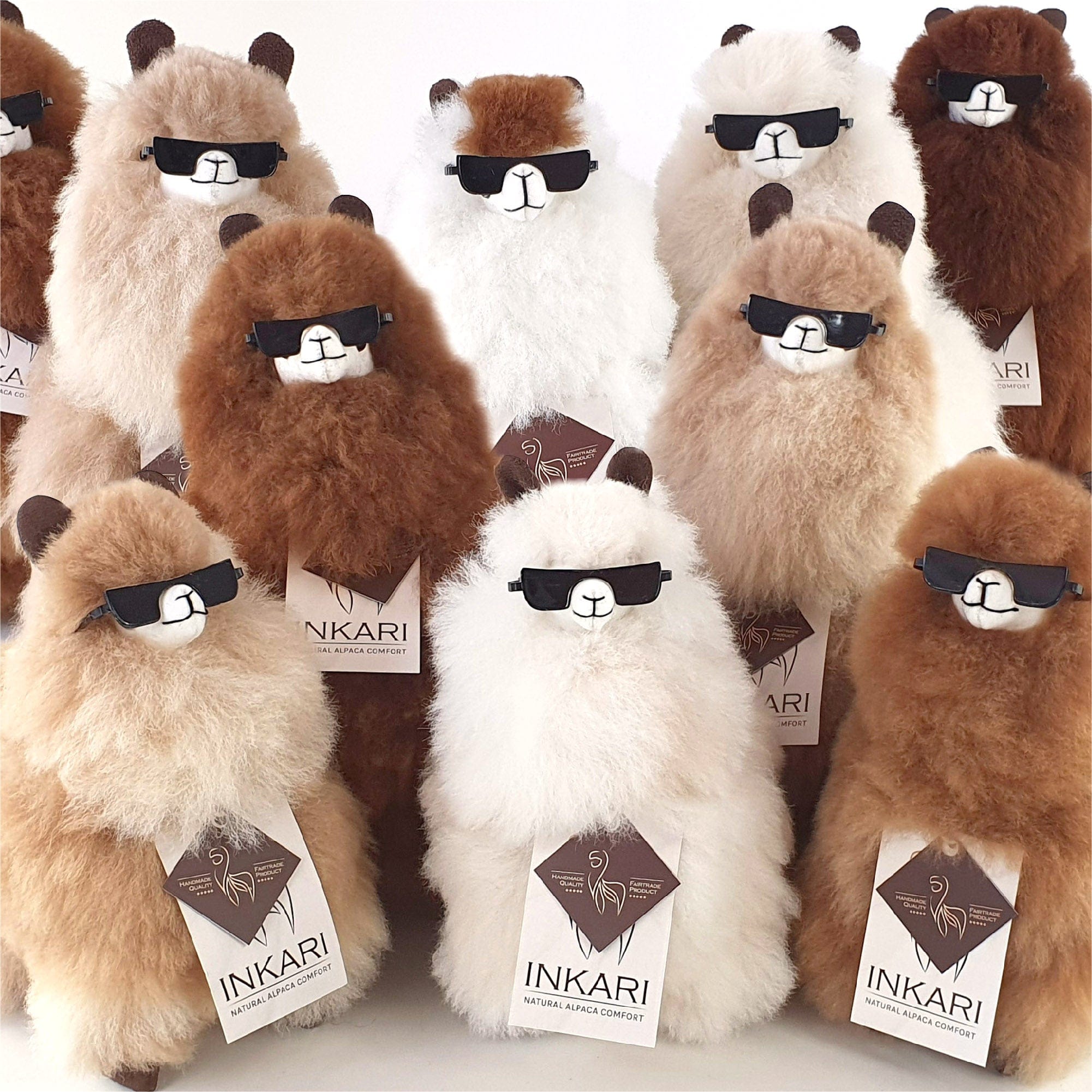 Cool Alpaca Sunglasses - Small & Medium Alpacas - alpaca wool - alpaca products & gifts - handmade - fairtrade gifts - by Inkari